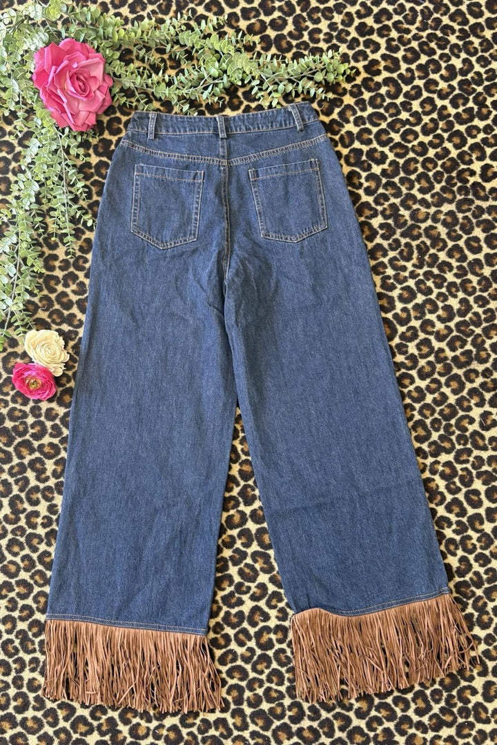 Hotter Than Hot Fringe Jean