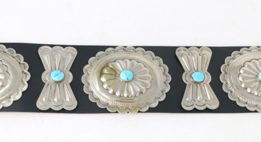 Sterling Skies Concho Belt