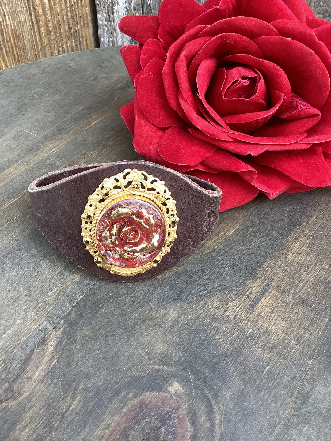 Red Rose Eloquence Bracelet