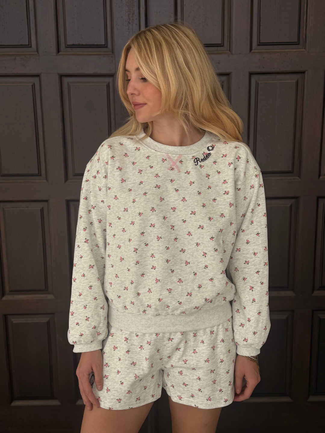RQ Floral Embroidery Sweater