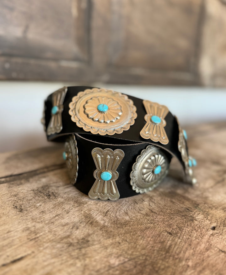 Sterling Skies Concho Belt