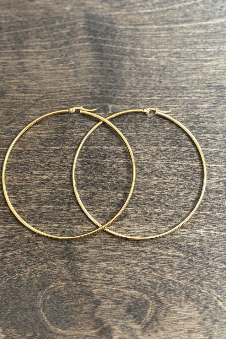 Large Louie Hoops