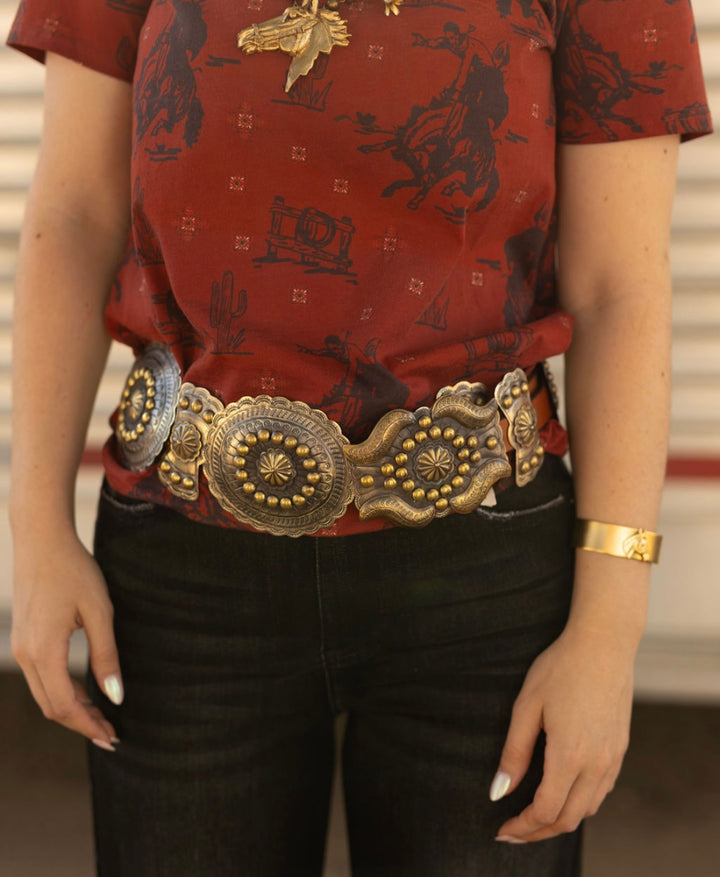 Gun Slinger Concho Belt