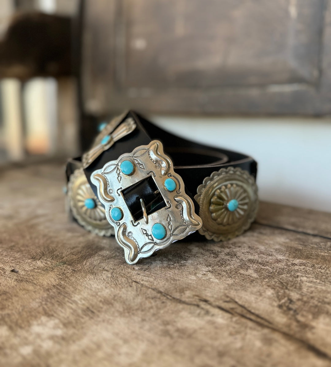 Sterling Skies Concho Belt