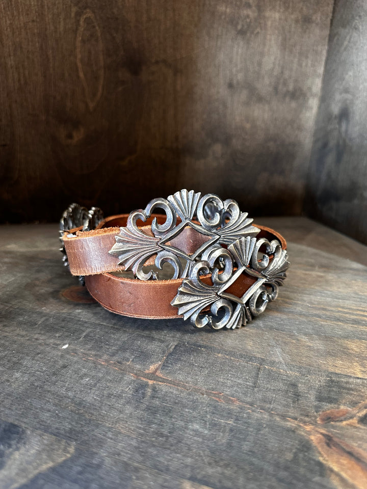 Wild West Navajo Concho Belt