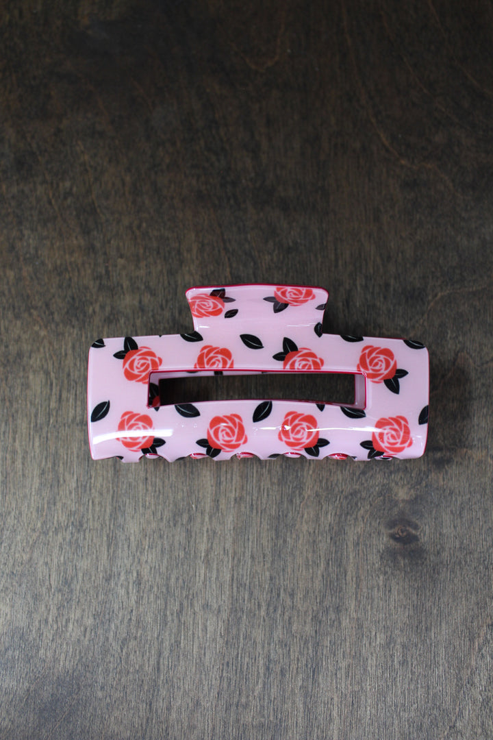 Summer Rose Hair Clip