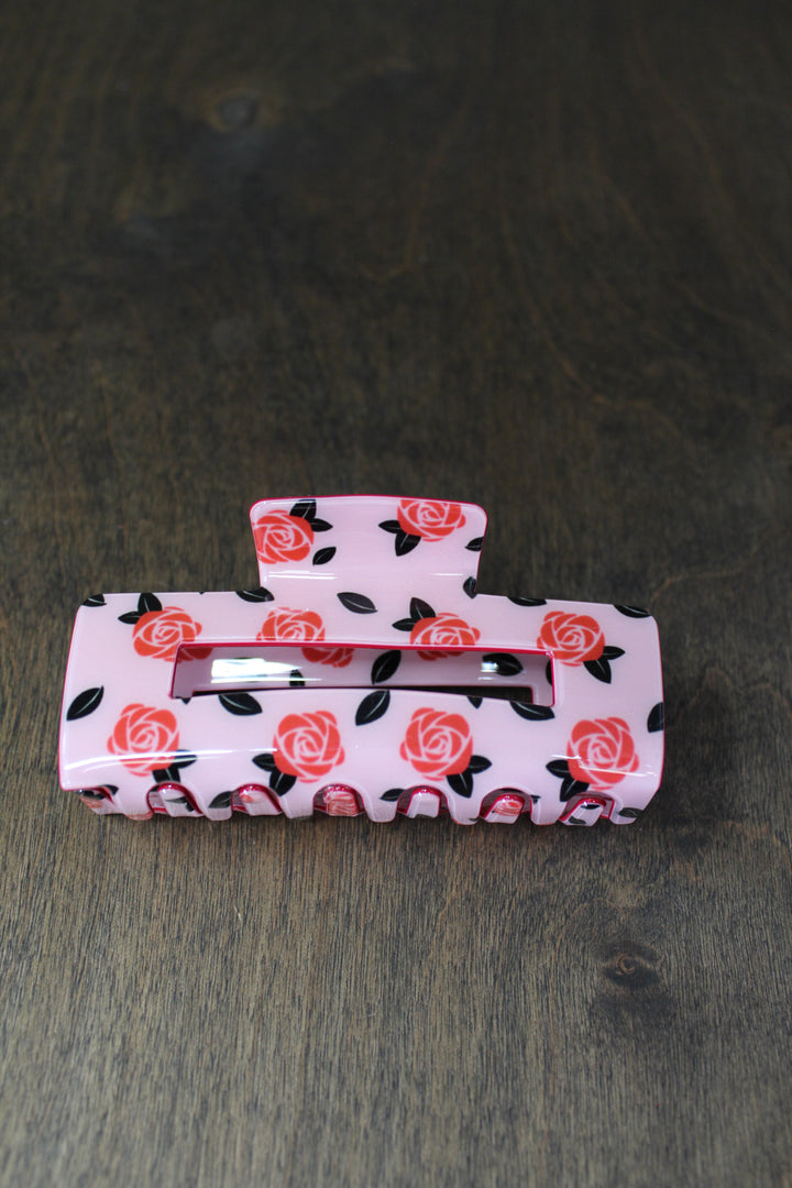 Summer Rose Hair Clip