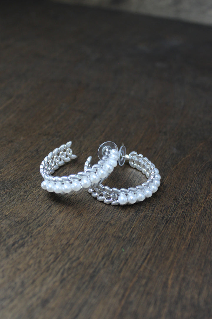 Promised Pearl Hoops