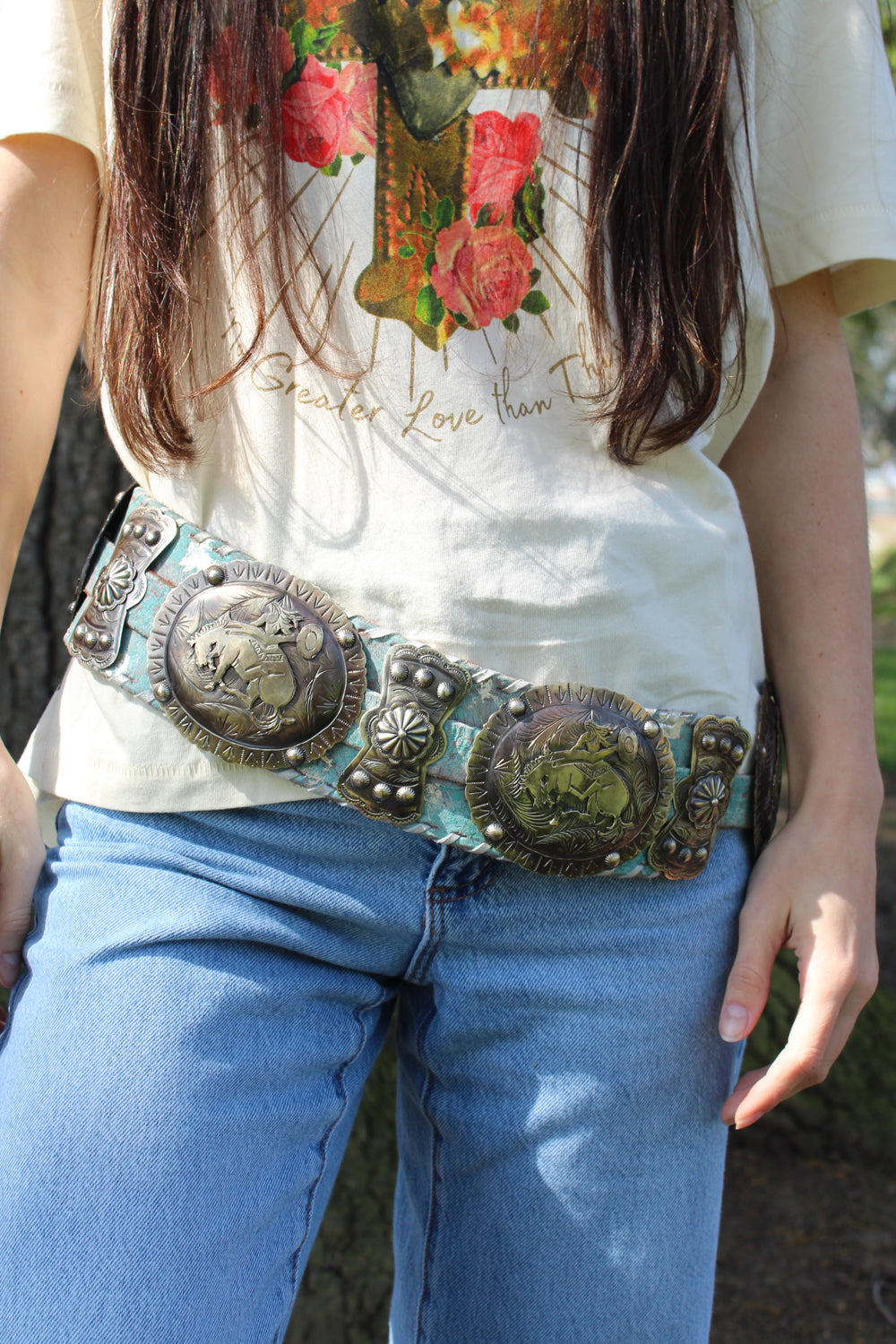 Renegade Ruby Concho Belt