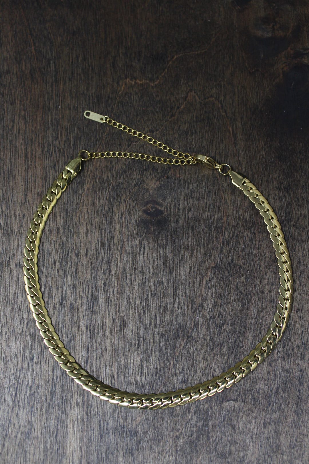 Halo Gold Necklace