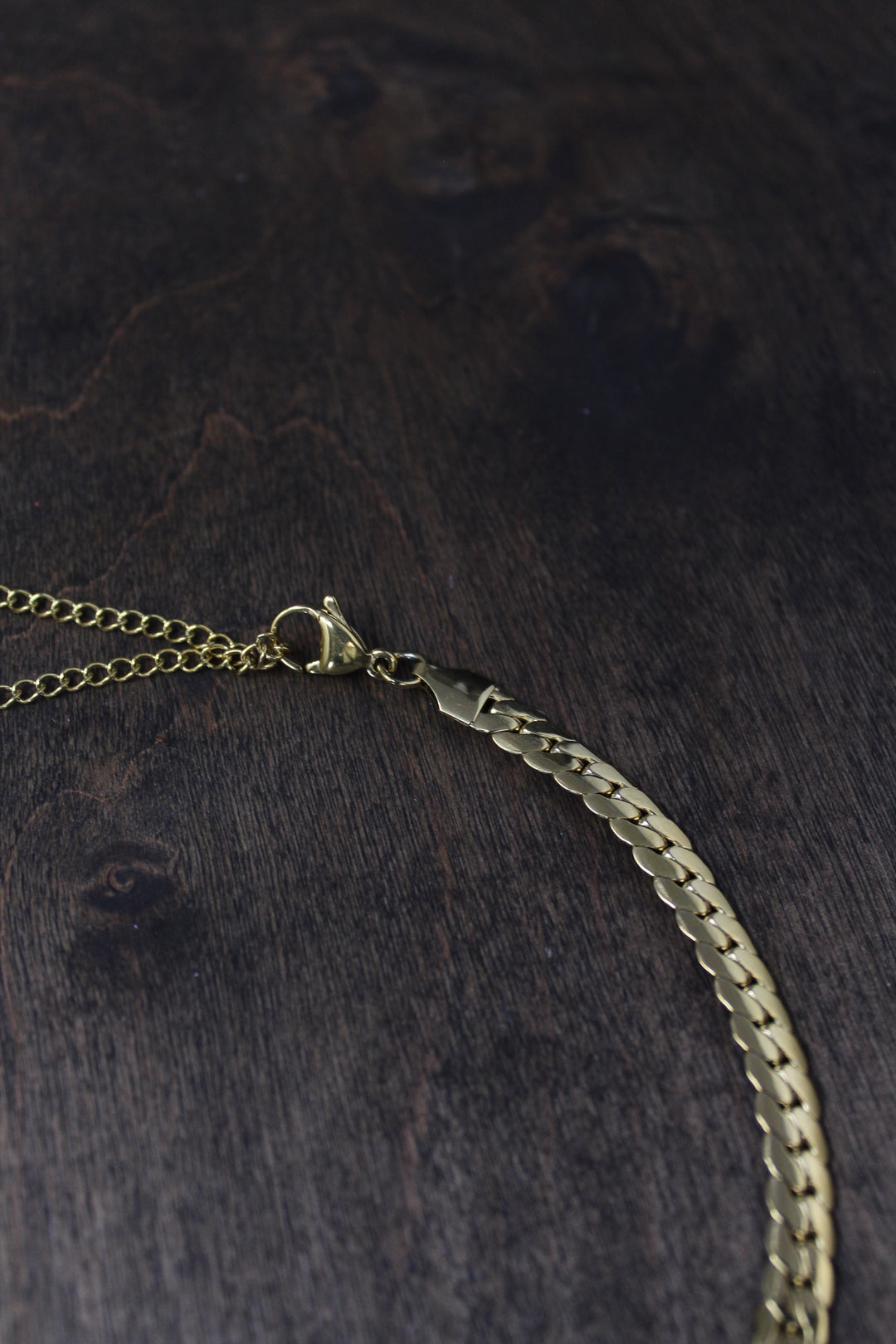 Halo Gold Necklace