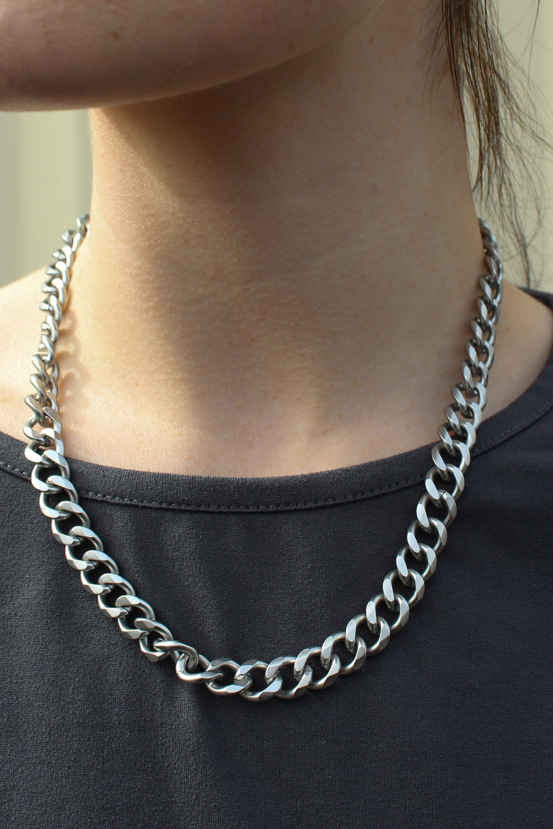 Silver Lining Chain Necklace