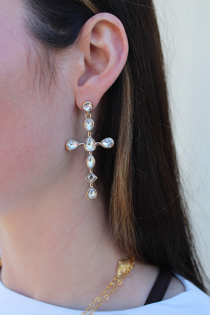 Clear as Peace Earrings