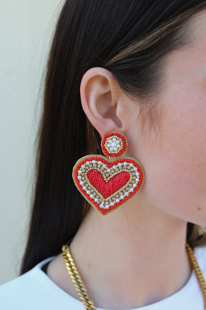 Alice Heart Earrings