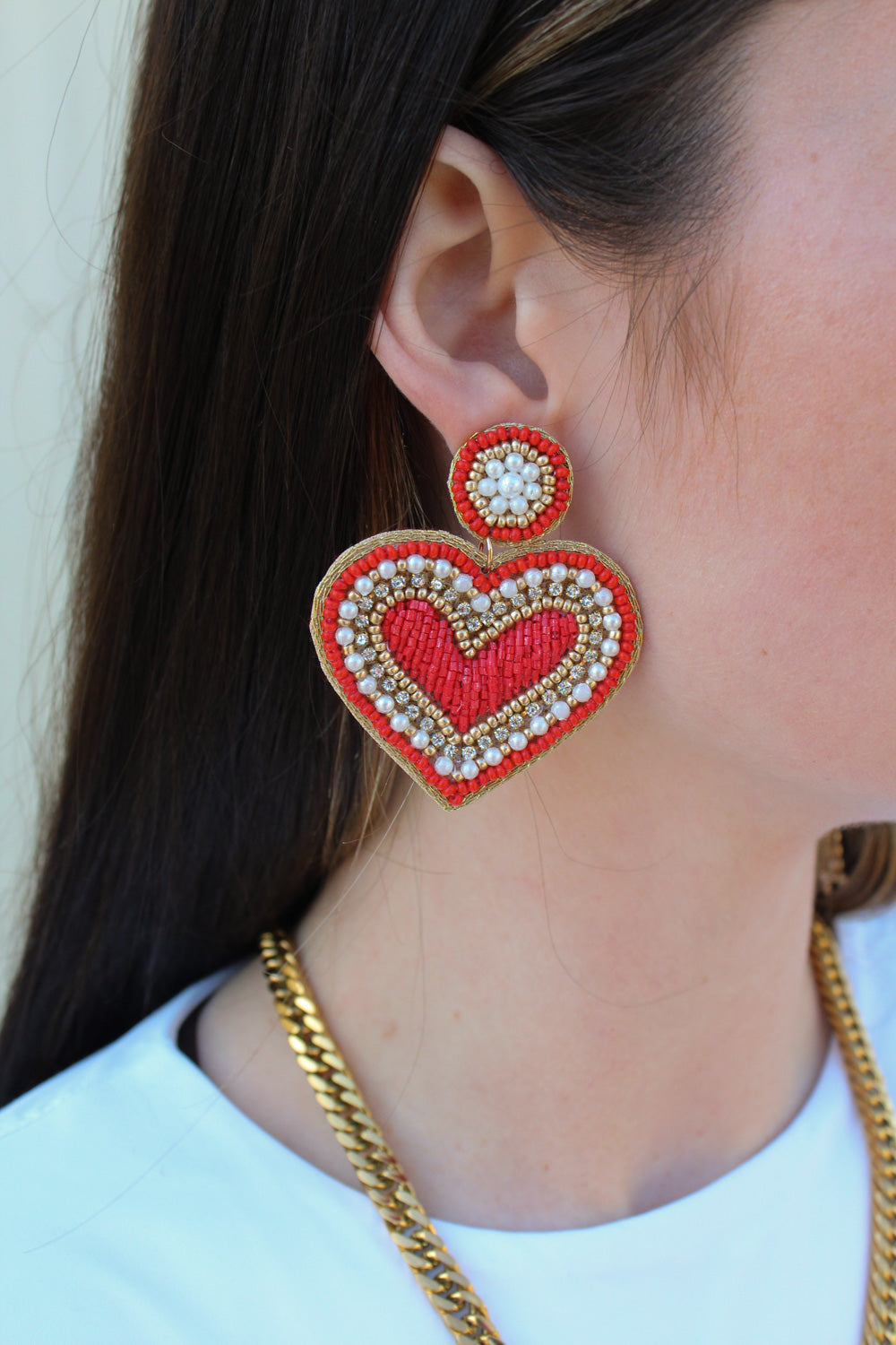 Alice Heart Earrings