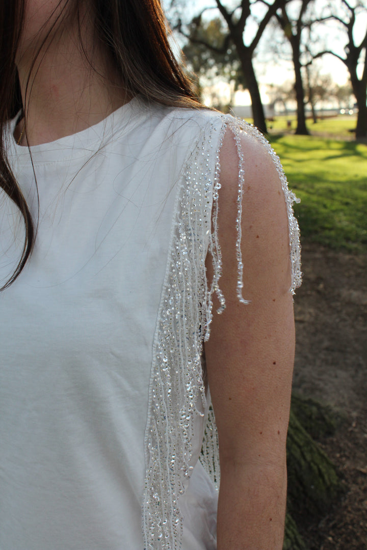 Desert Cowboy Fringe Tank