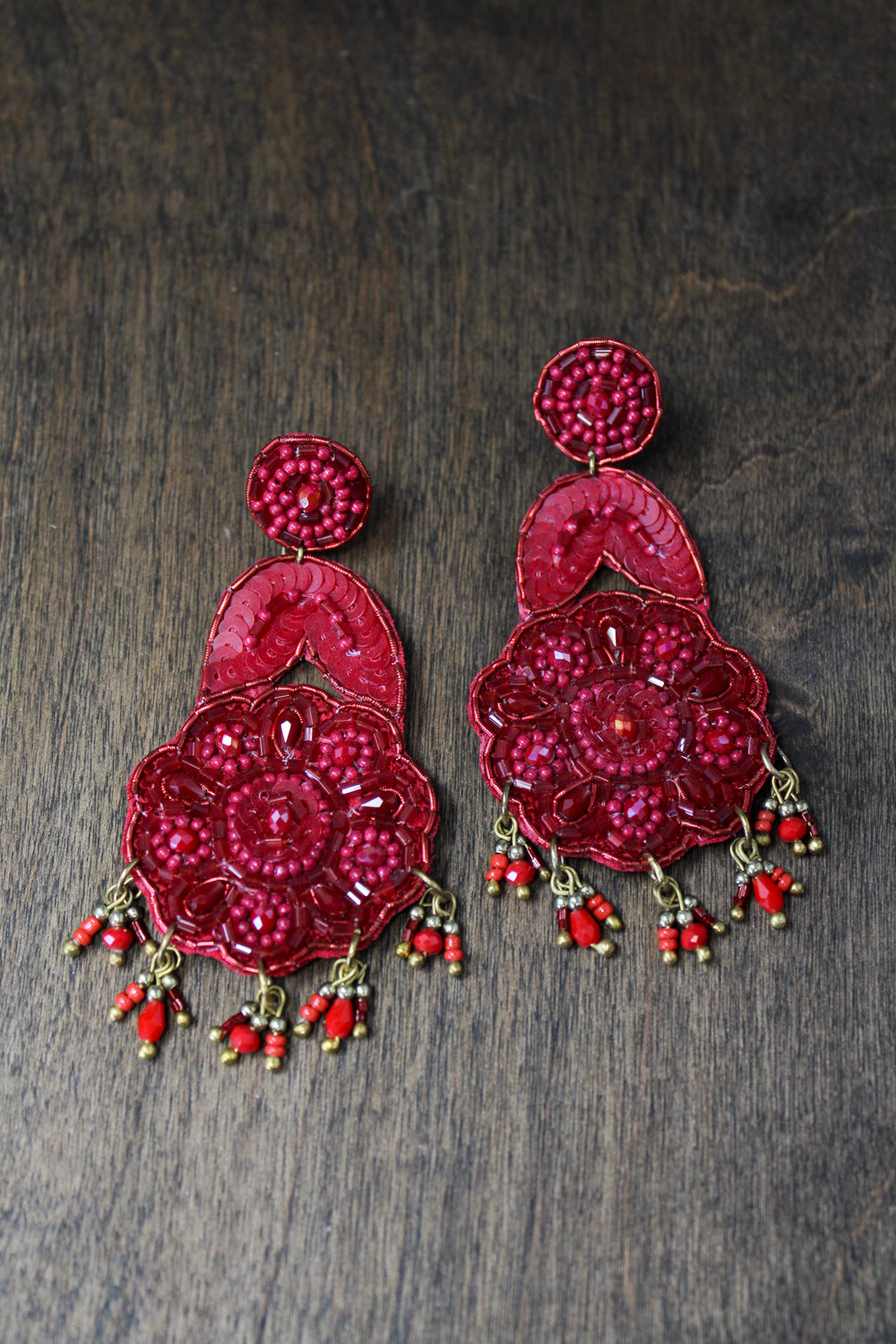 Rodeo Rose Earrings