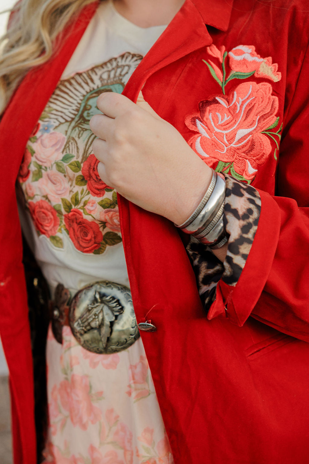 Red Velvet Jacket