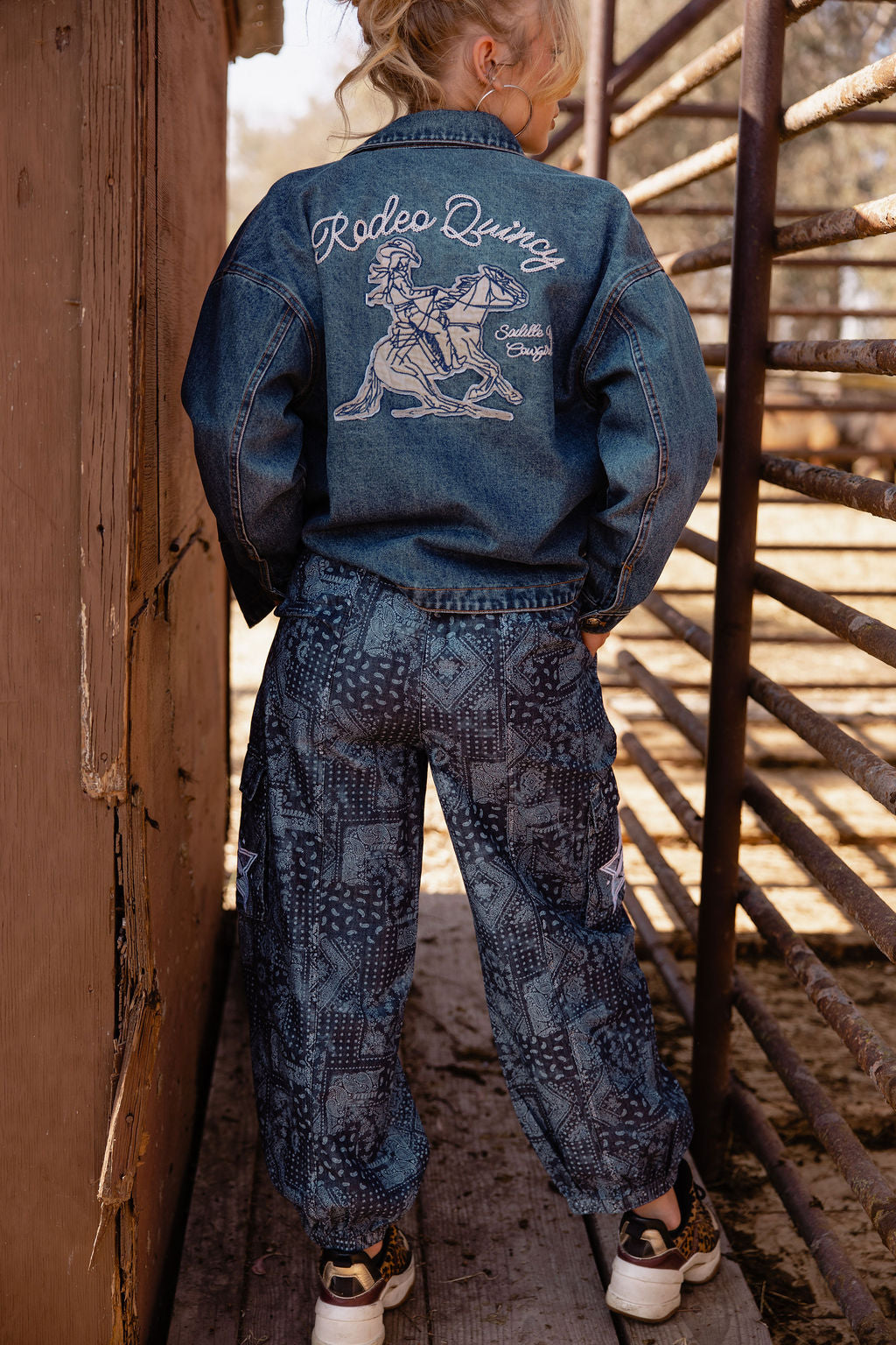 Star Spangled Bandana Pant