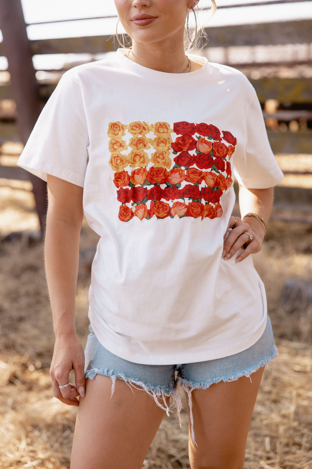 The American Rose Tee