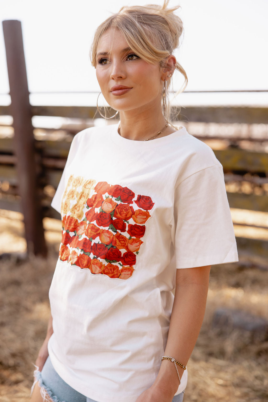 The American Rose Tee