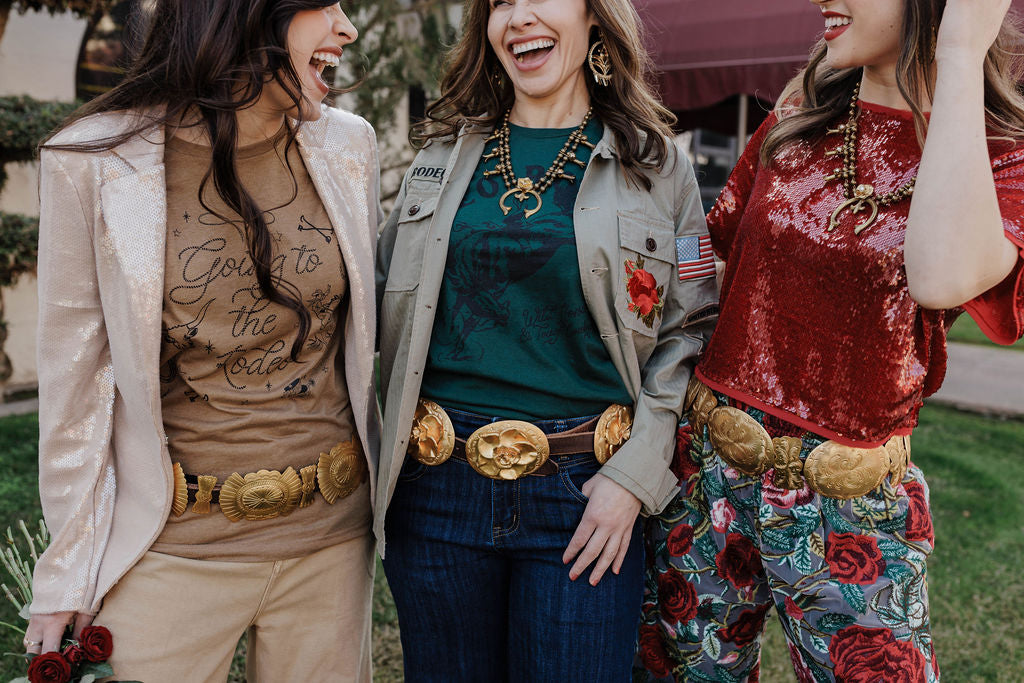 Golden Girls Dream Concho Belt