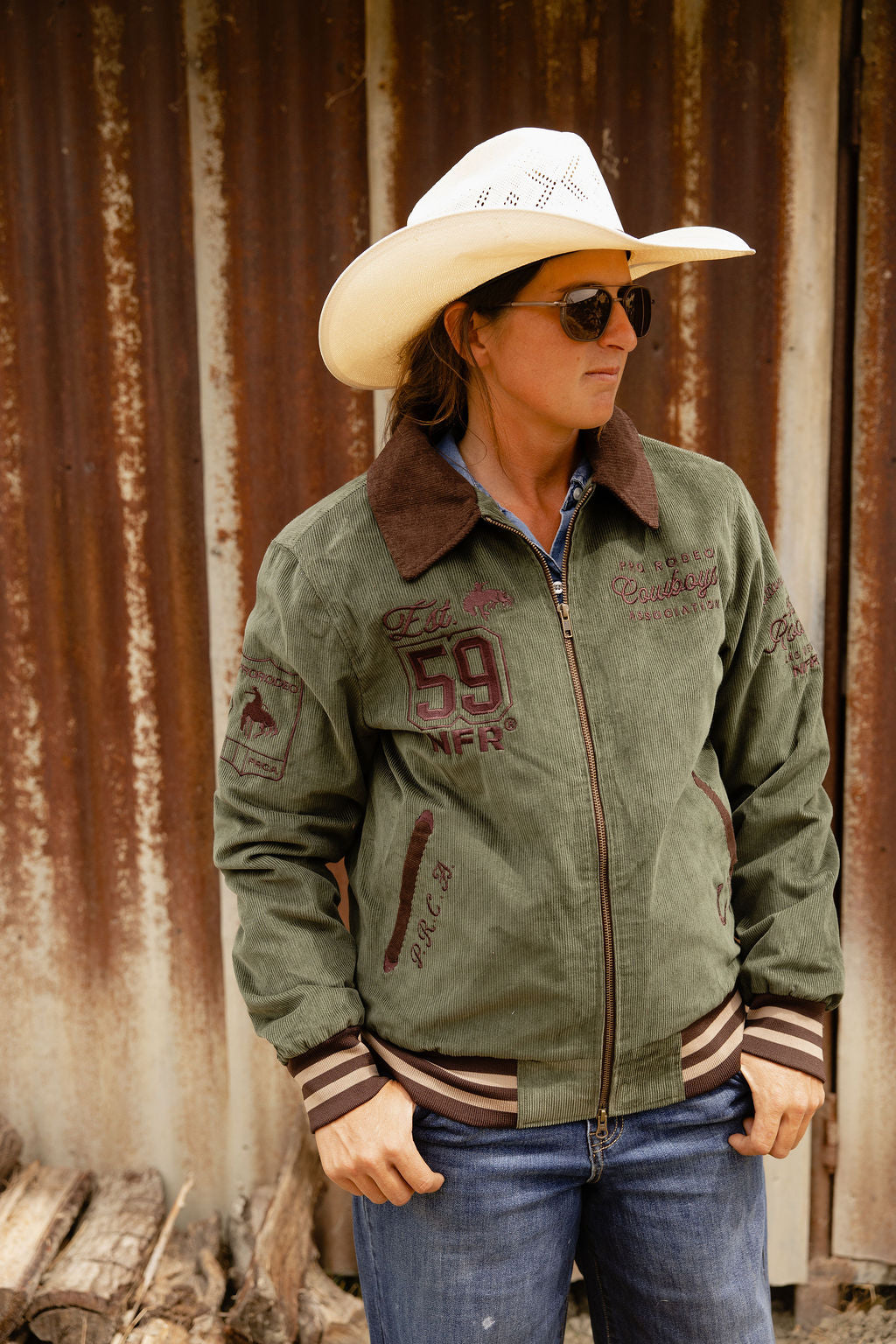Pre-Order: Emerald NFR Corduroy Jacket