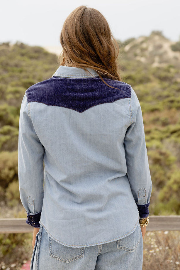 Denim Darling Button Up