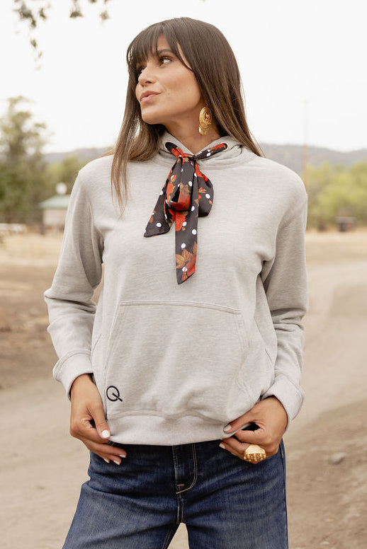 Classy Lady Gray Hoodie