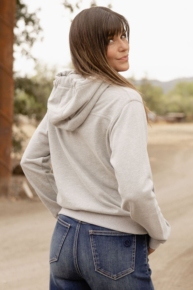 Classy Lady Gray Hoodie
