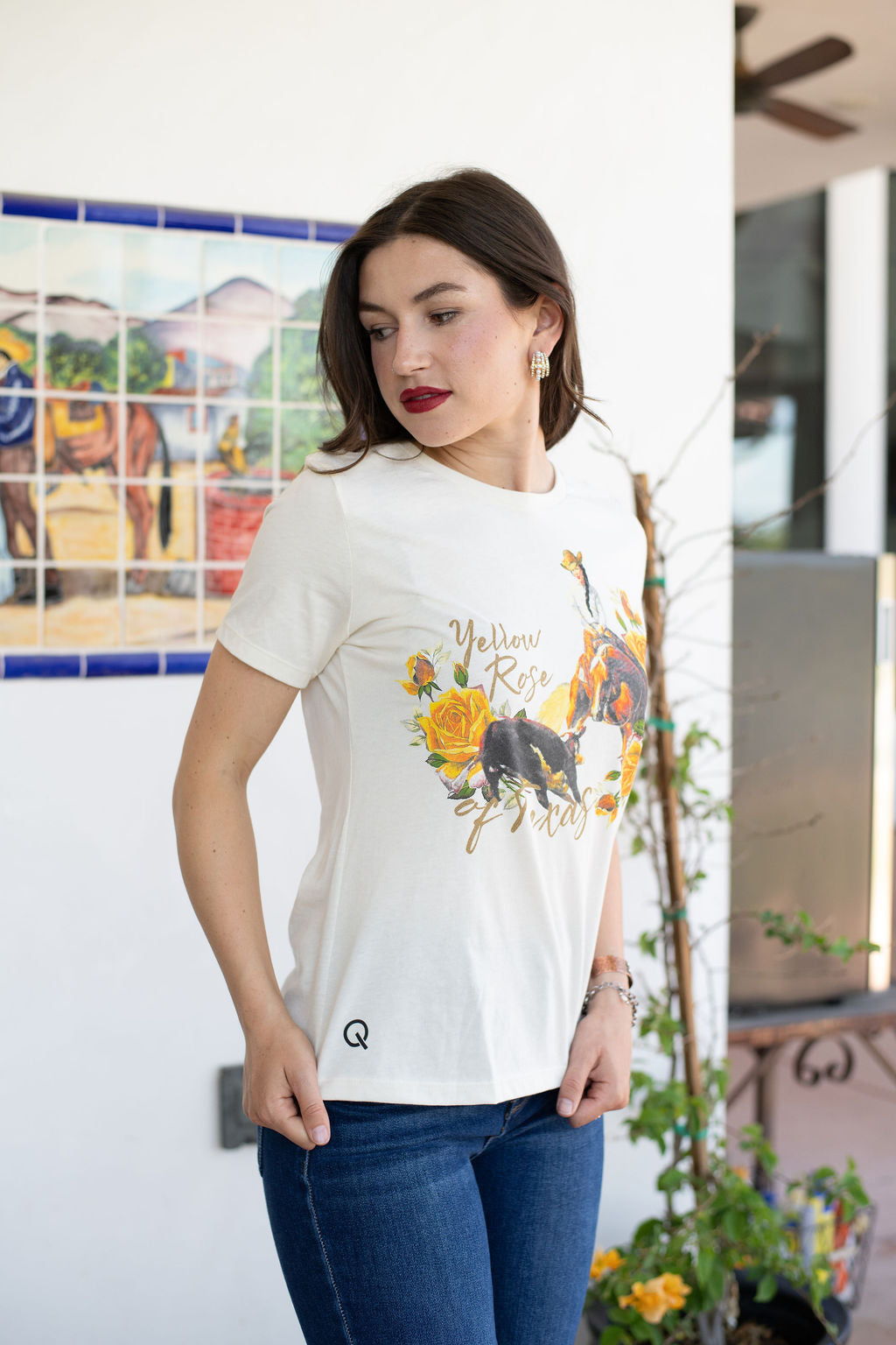 Texas Rose Tee