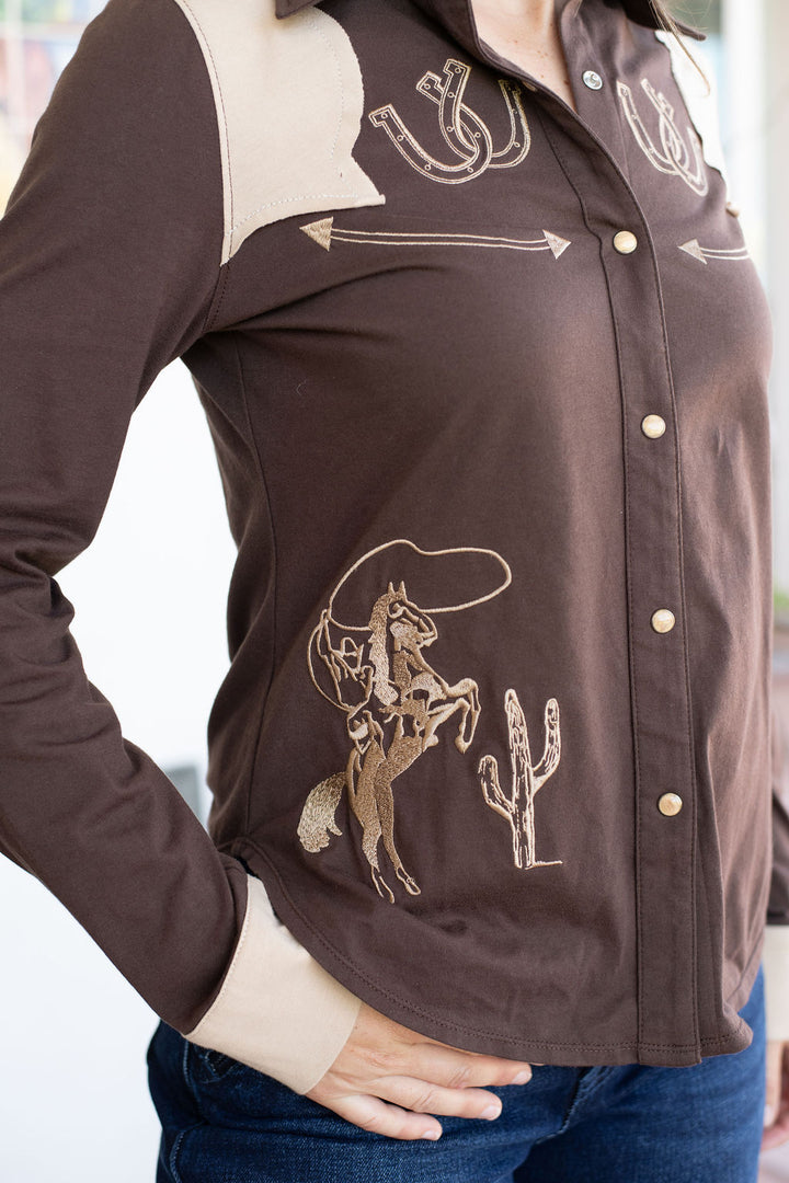 Lucky Buck Button Up