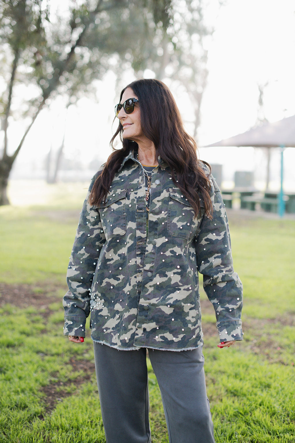 Camo Sparkle Jacket