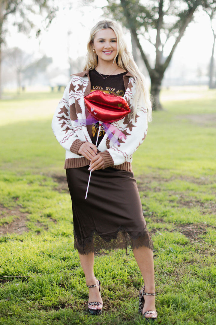 Lucky Horseshoe Cardigan