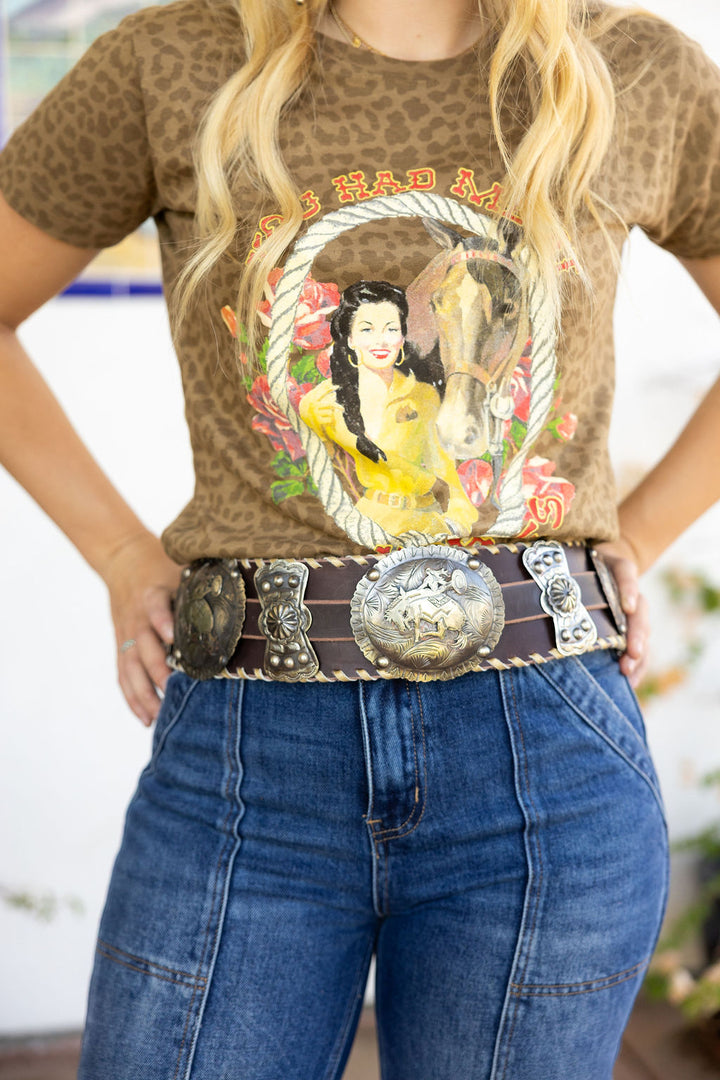 Renegade Ruby Concho Belt