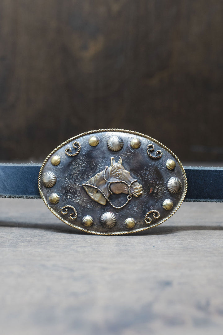 Runaway Roan Concho Belt