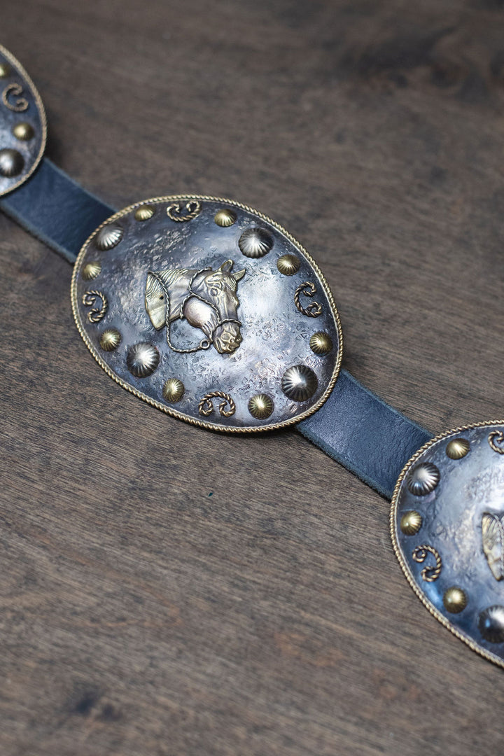 Runaway Roan Concho Belt