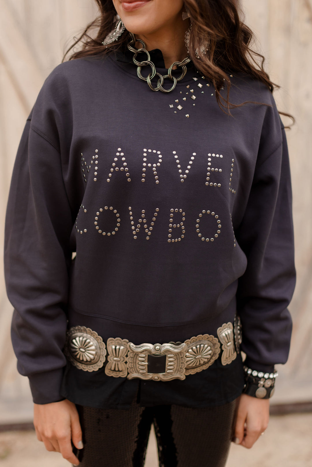 Marvel Cowboy a Family Tradition Sweater