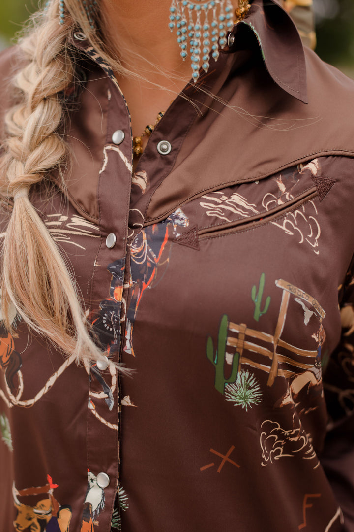 El Rodeo Button Up