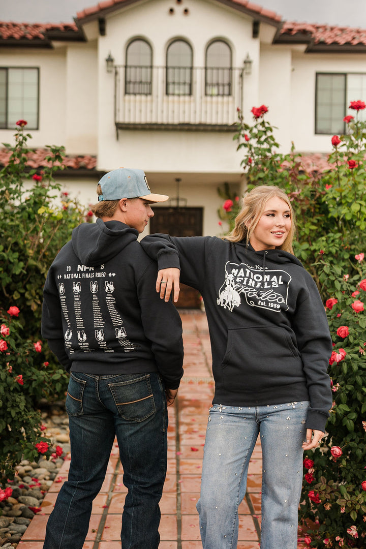 NFR Cowboy Navy Hoodie