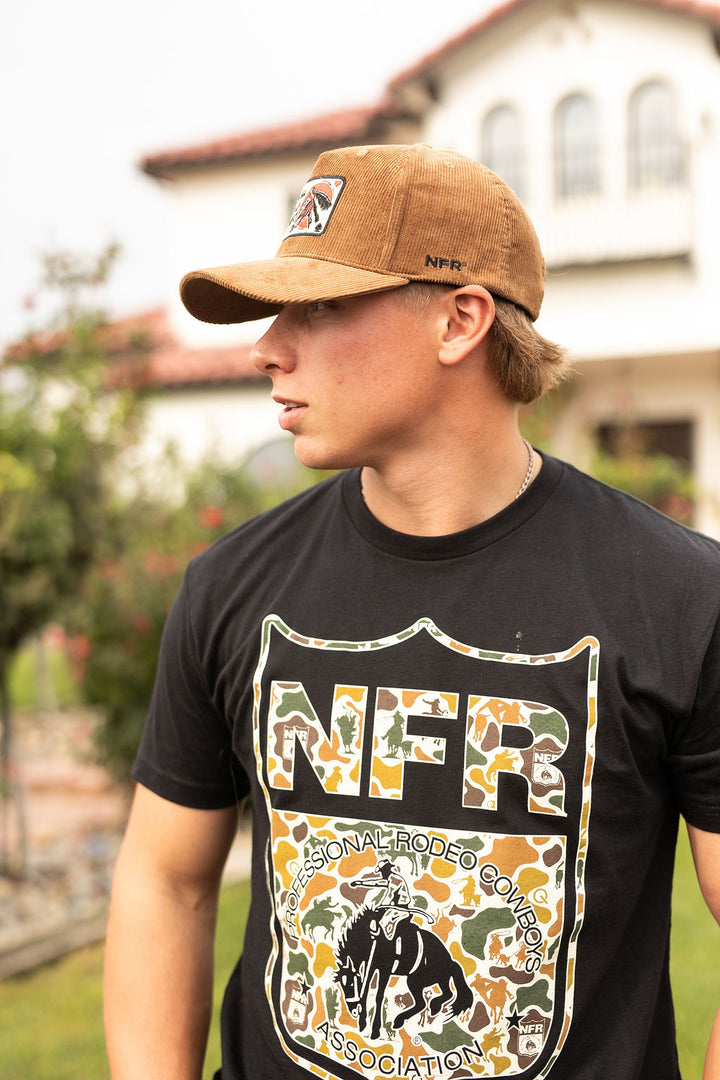 Duck Camo Black Tee
