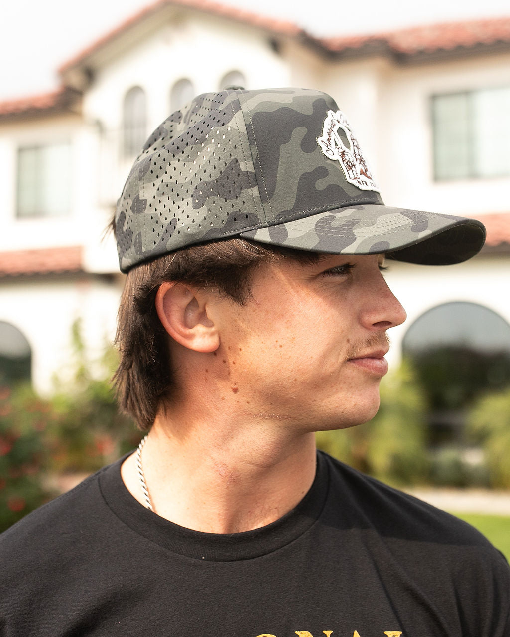 Camo Calf Roper Hat
