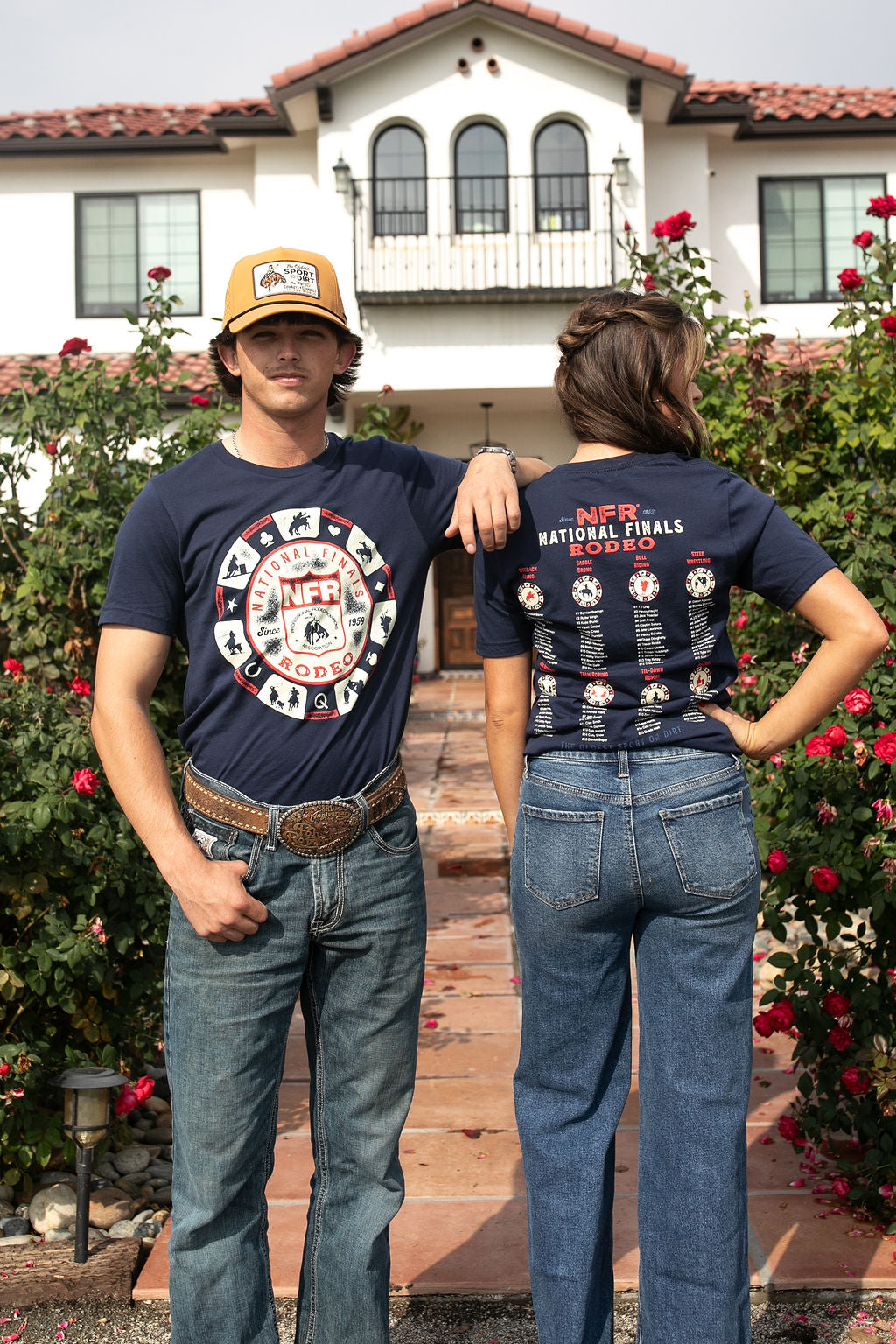 Poker Chip Navy Tee