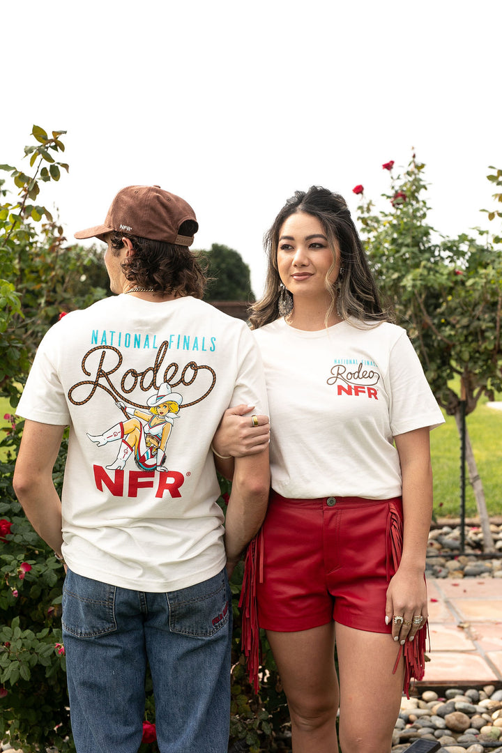 Vegas Vickie Cream Tee