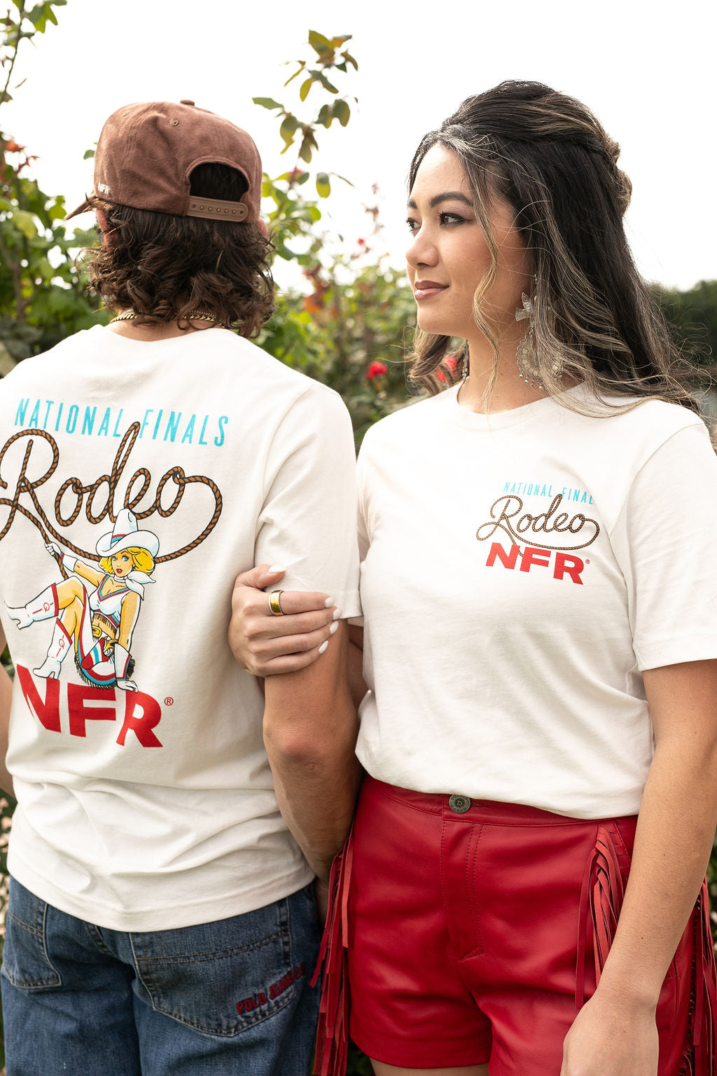 Vegas Vickie Cream Tee