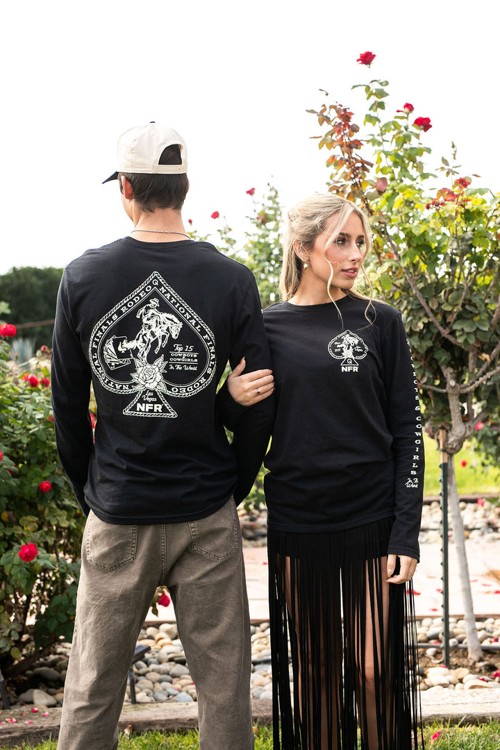 Spade Black Long Sleeve Tee