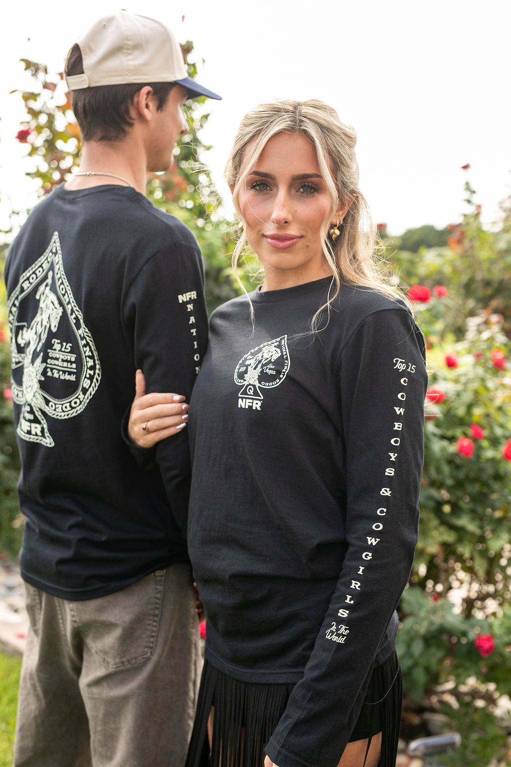 Spade Black Long Sleeve Tee