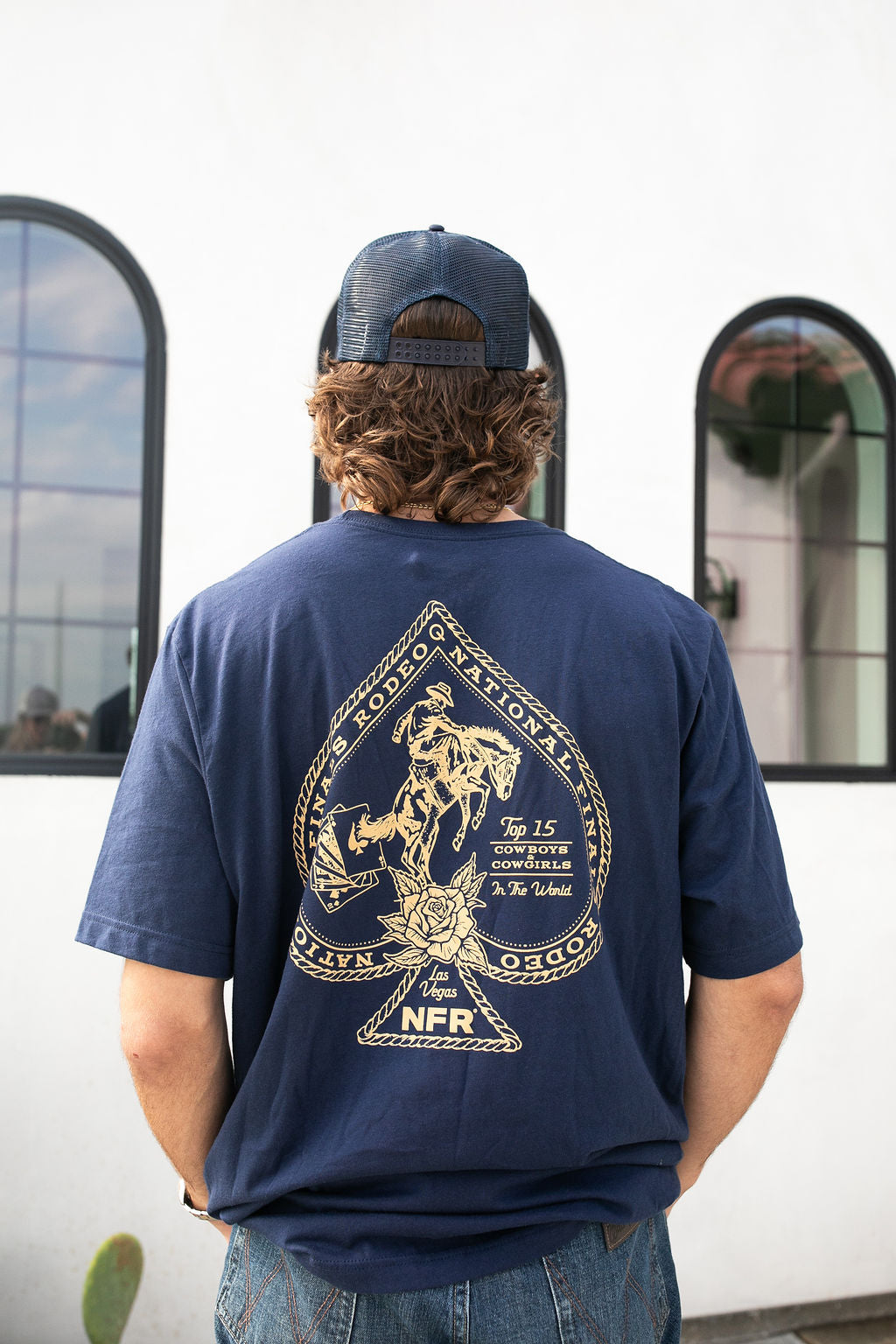 Spade Navy Tee