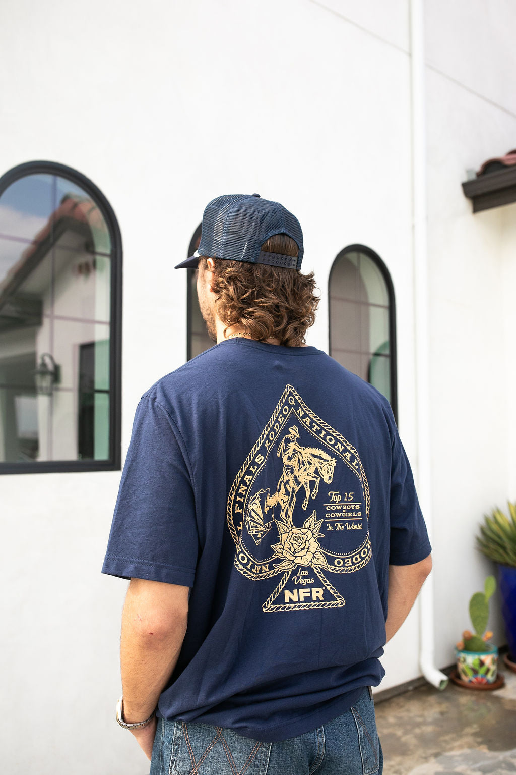 Spade Navy Tee