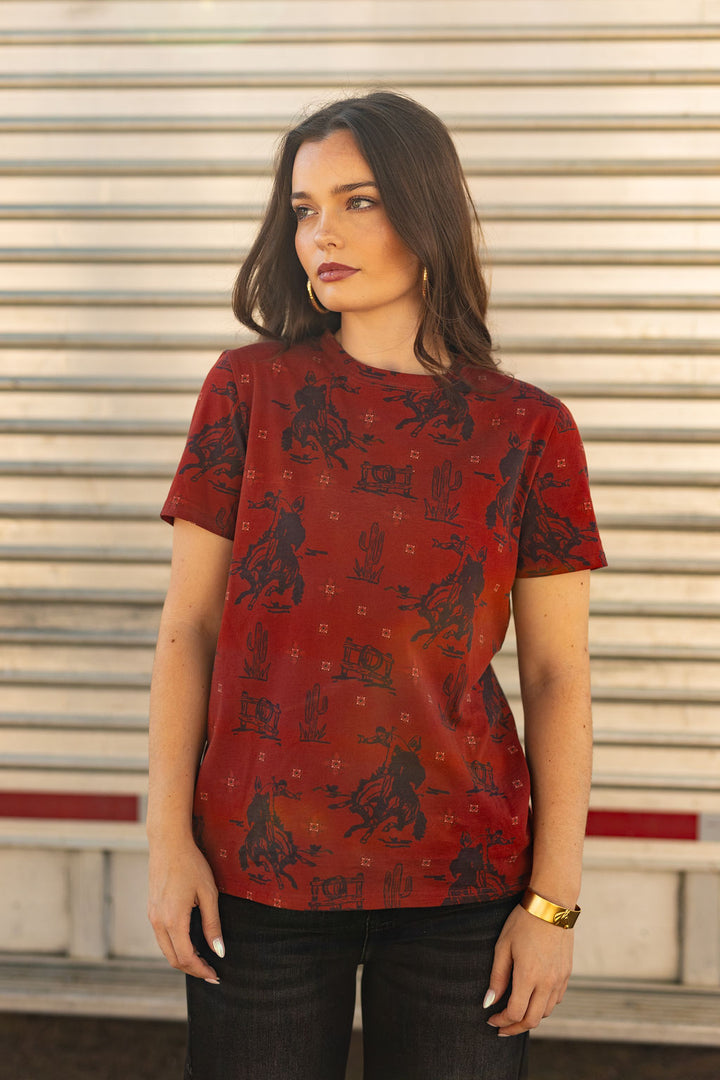 Paisley Cowboy Tee